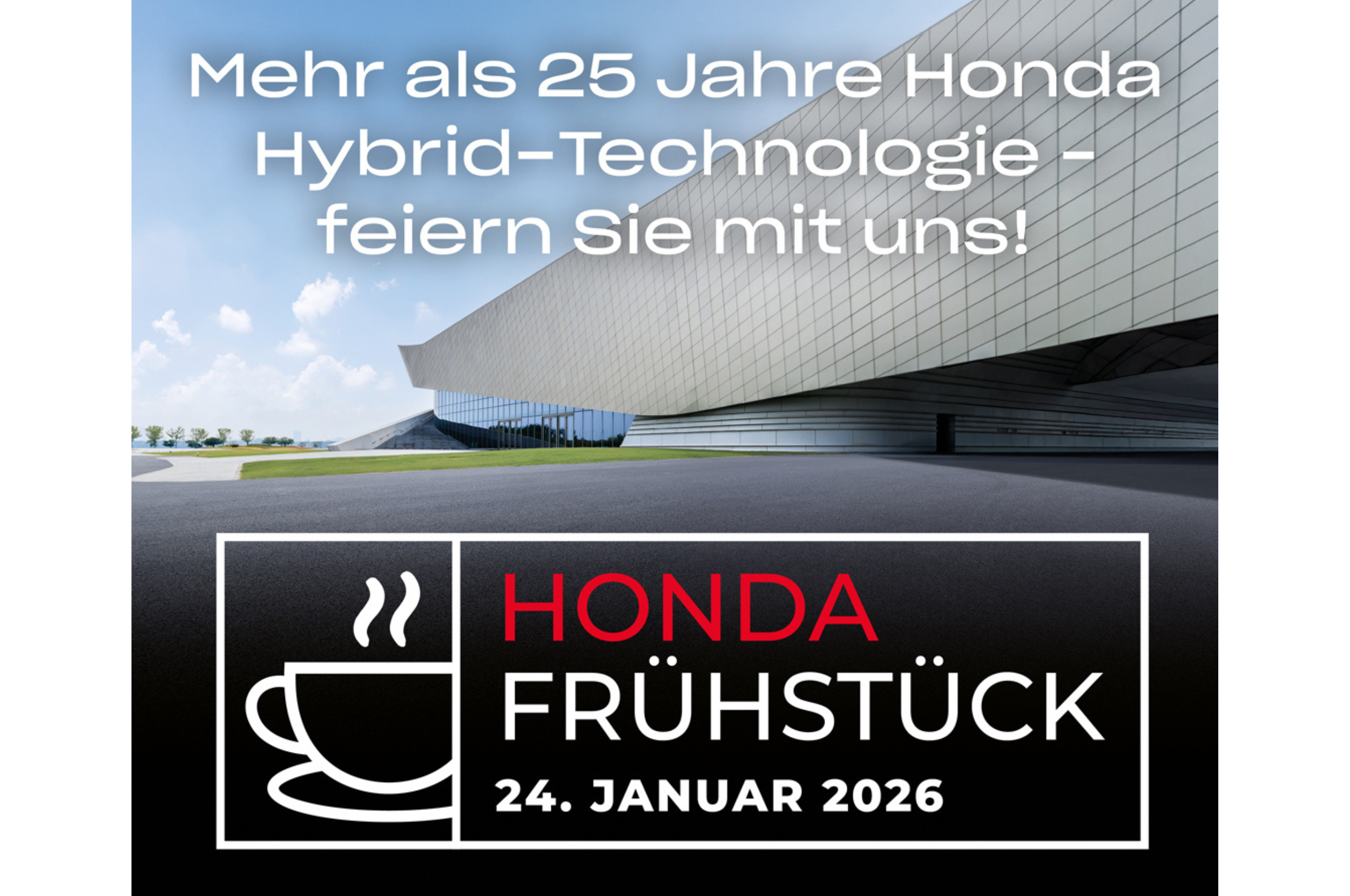 Save the Date: Honda Frühstück – 24. Januar 2026